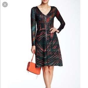 Custo Barcelona Dem Desert Dress Sz 38